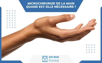 Nos actualités 1 Microchirurgie de la main : quand est-elle nécessaire ?
